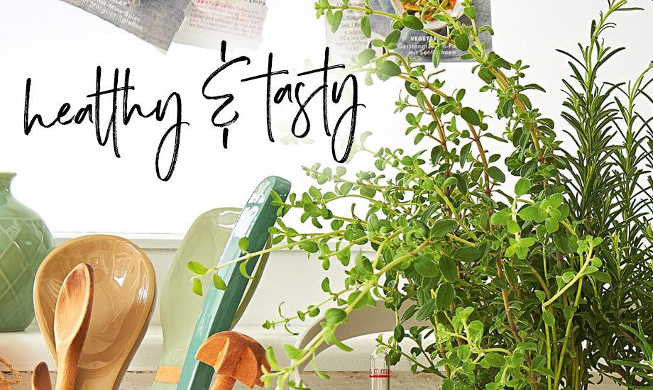 Herb garden in the kitchen